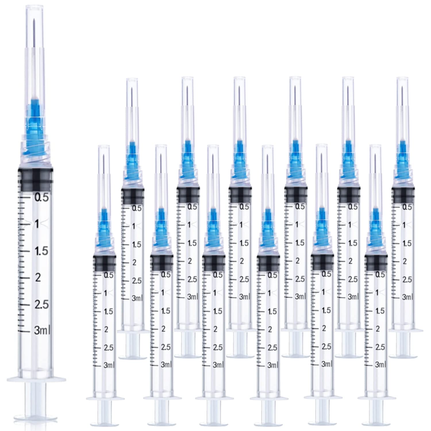 3ml 23Ga Lab Syringes — Pack of 25